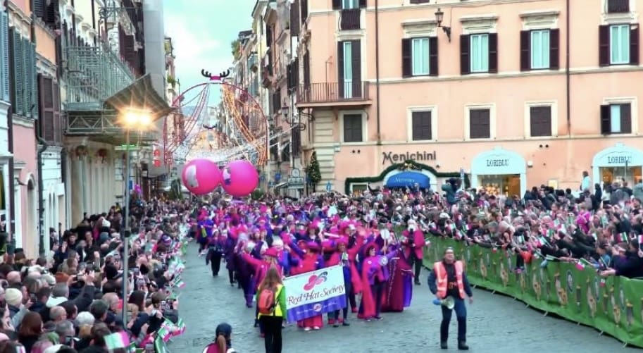 Rome parade Bob Bone intro