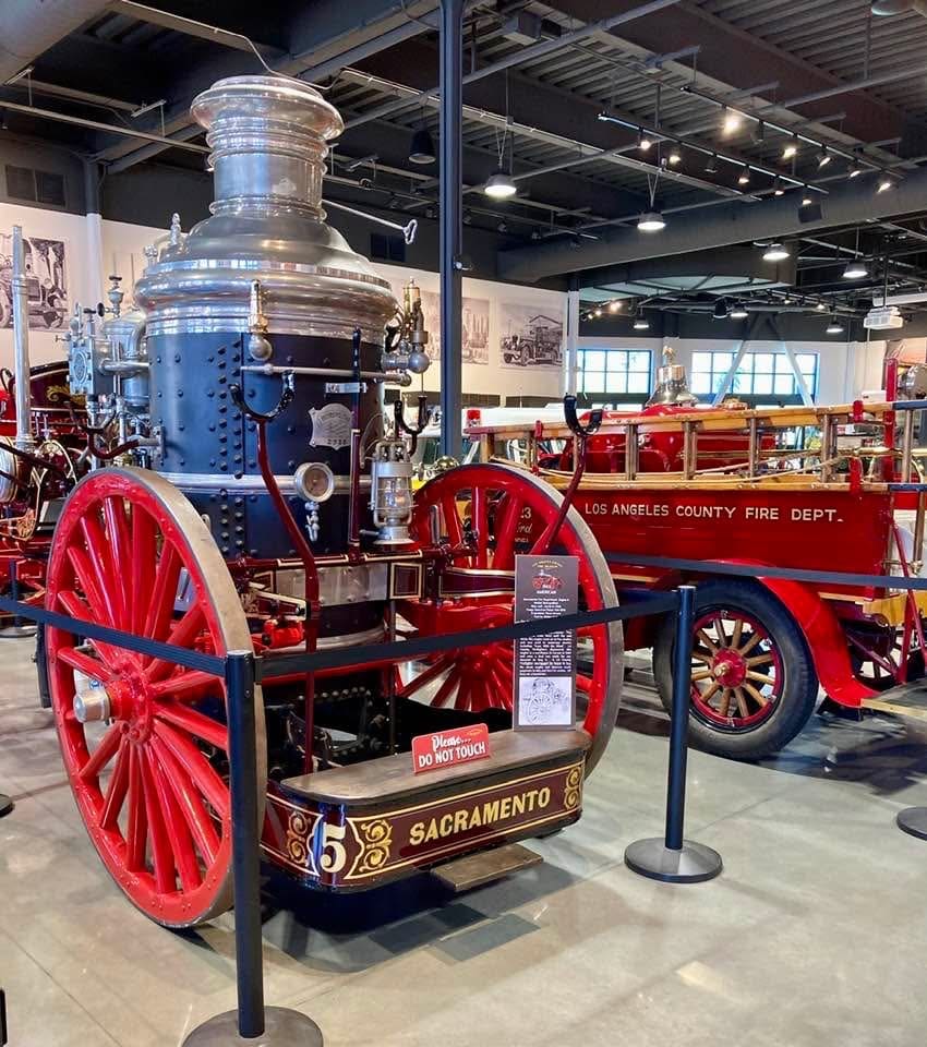 Purple, Red & Ravishing Visits the LA County Fire Museum