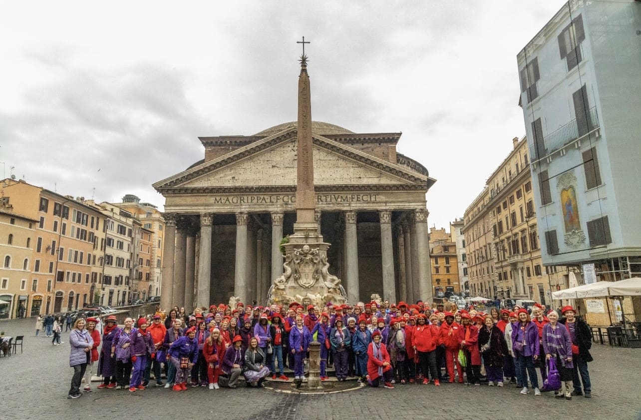 Rome parade group picture2