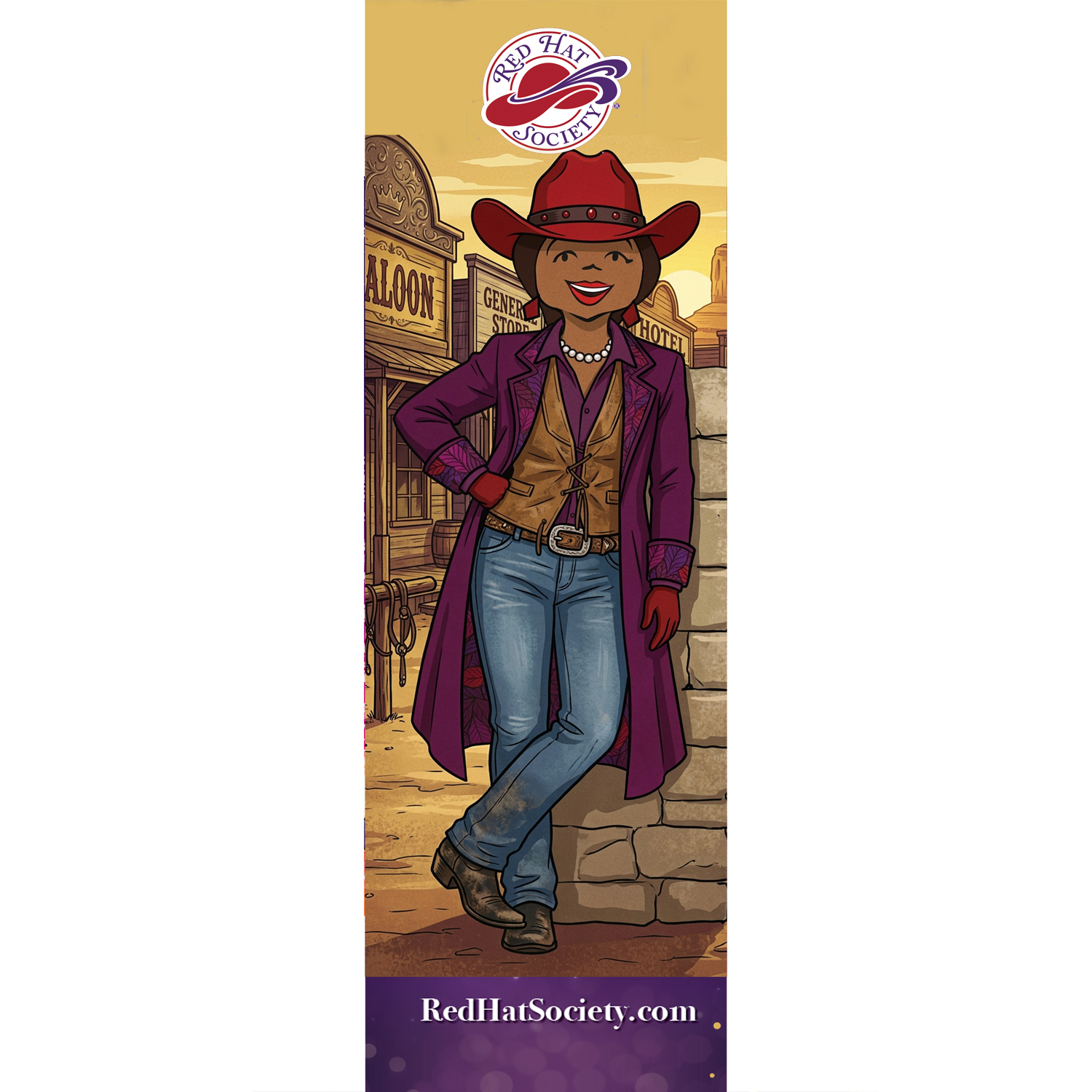 Pearl 60's Western Banner