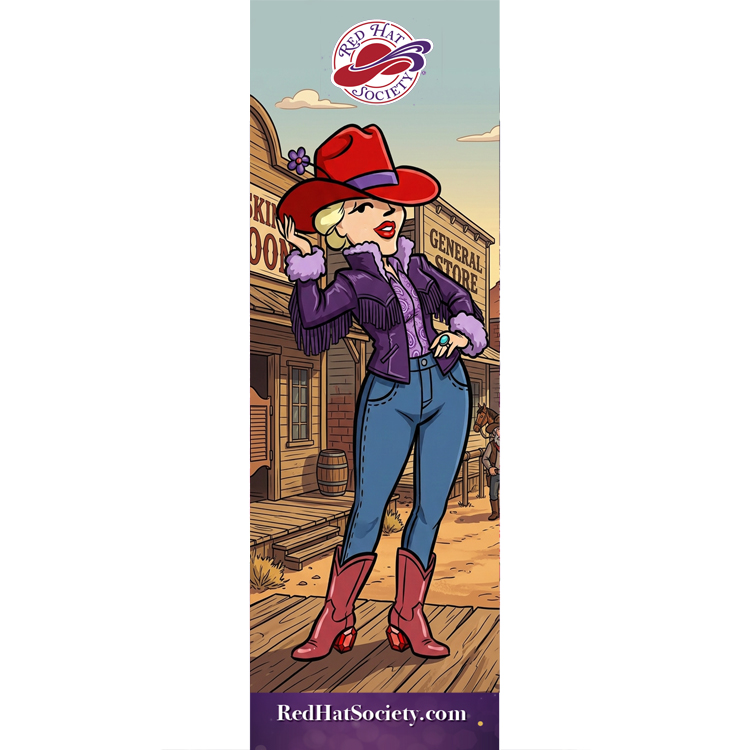 Ruby 60's Western Banner