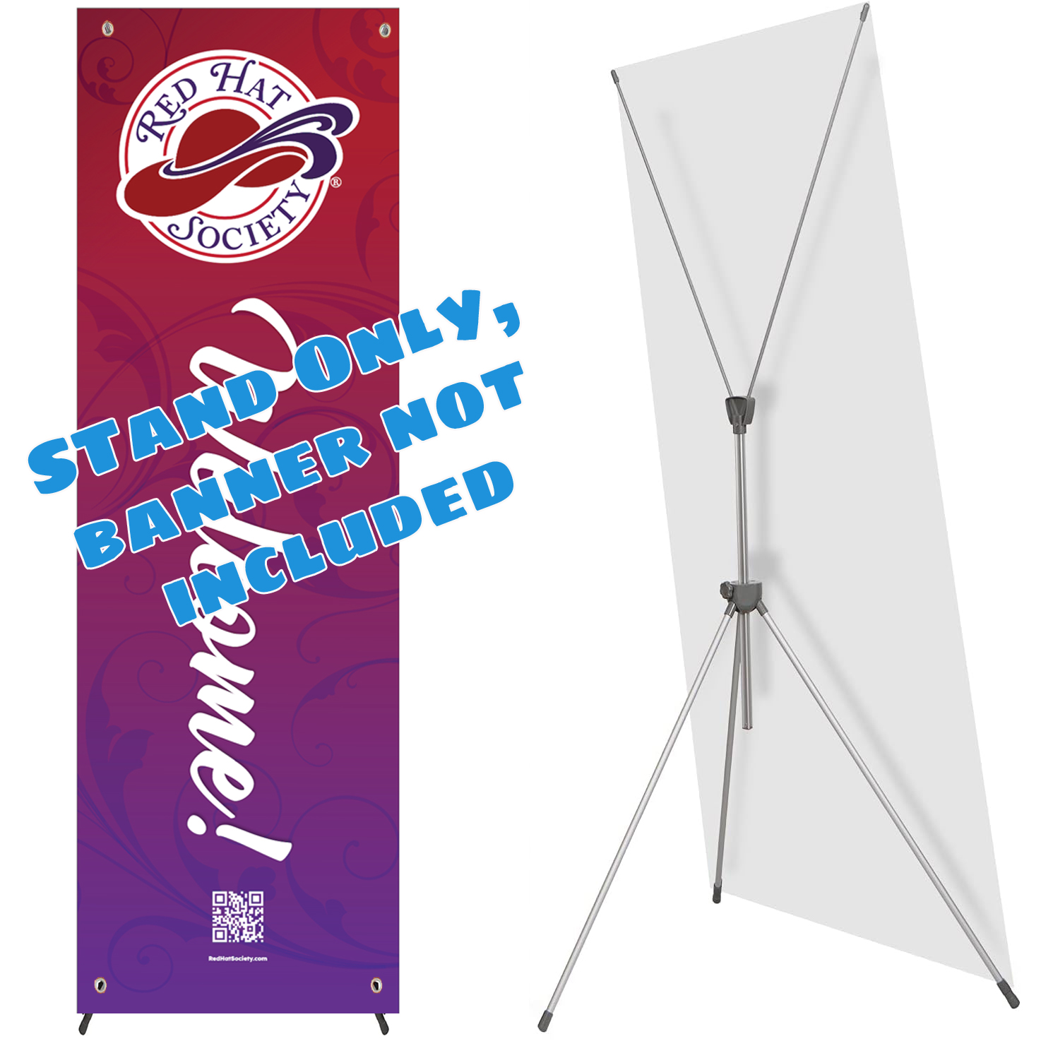 Adjustable X Banner Stand